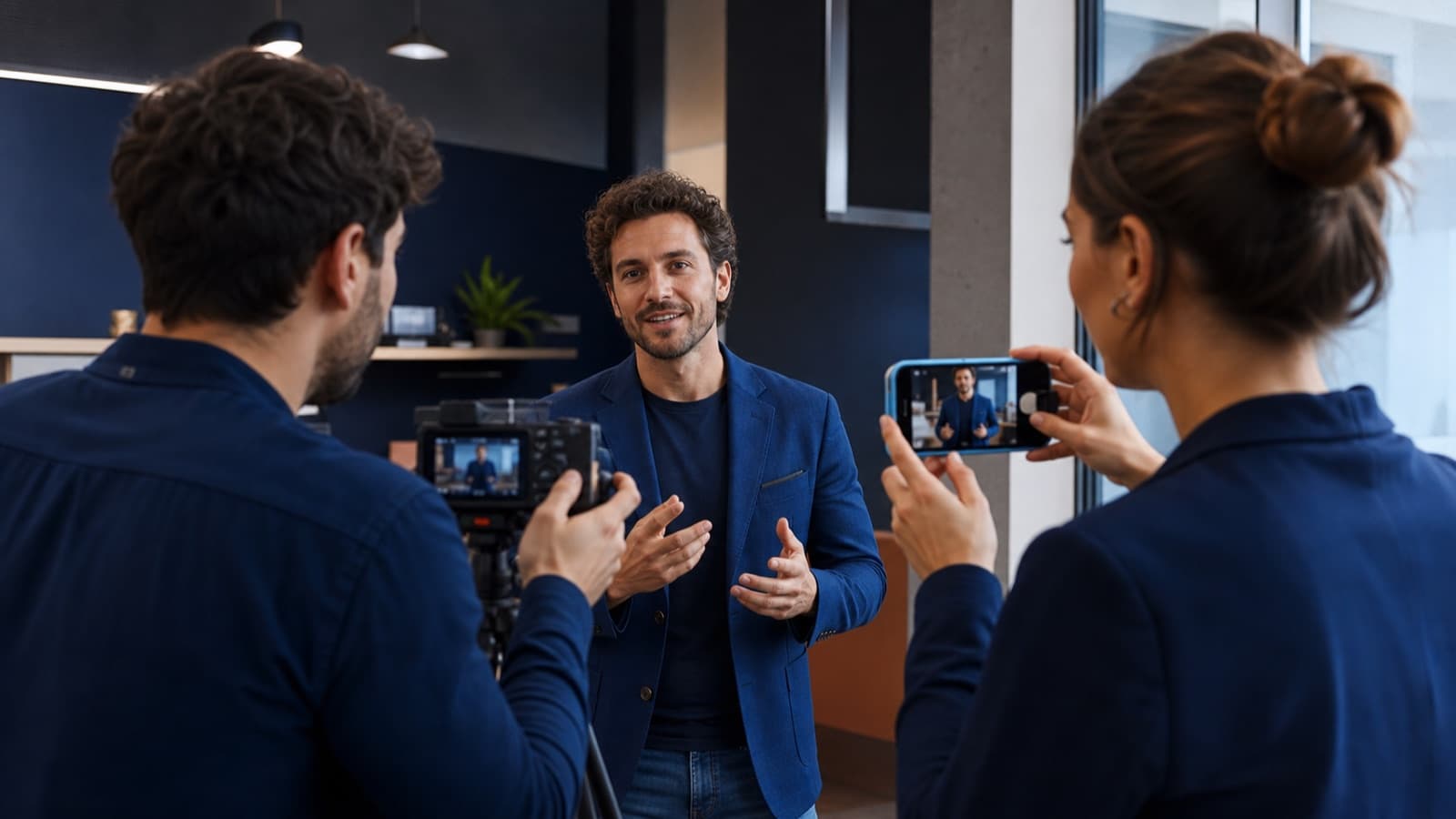 Produzione di un video verticale per una campagna social