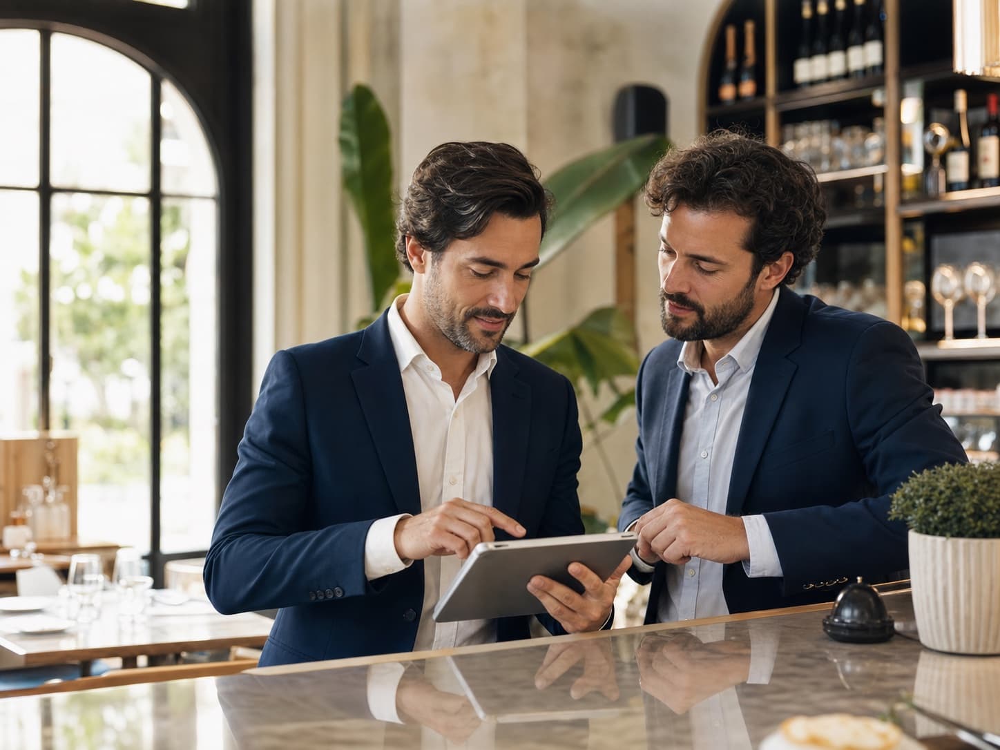 Imprenditore usa il software dopo il lancio con il supporto del partner tecnico